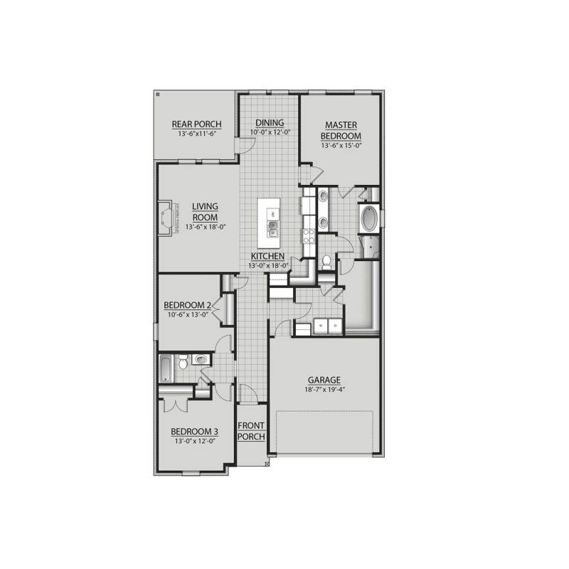 3 bedroom Detached Single Family at 266 Splendor Run, Natureview Ph I, Freeport — photo 2