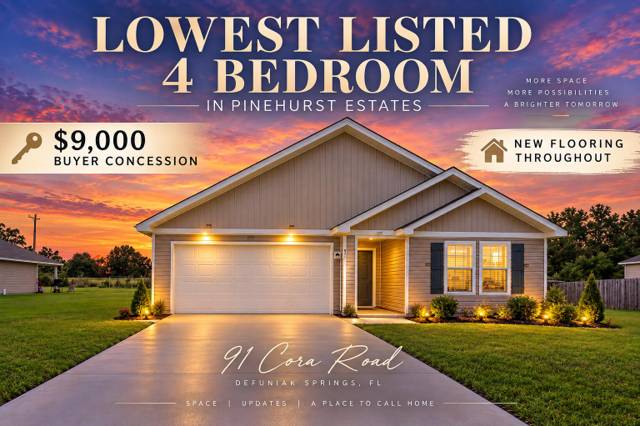 91 Cora Road, home for sale in DeFuniak Springs