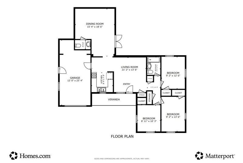 3 bedroom Detached Single Family at 316 SW Hollywood Boulevard, Santasia Park, Fort Walton Beach — photo 2