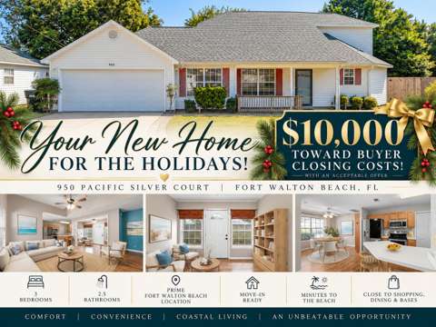 950 Pacific Silver Court, home for sale in Fort Walton Beach 32547