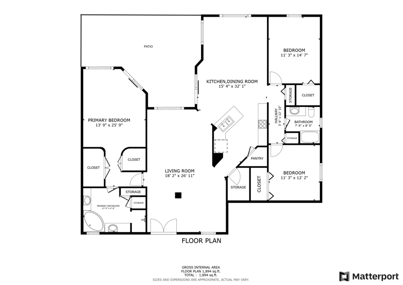 3 bedroom Single Family Residence at 525 SW Lake Manatee Way, Lakeforest At St Lucie West Phase 1, Port St. Lucie — photo 2