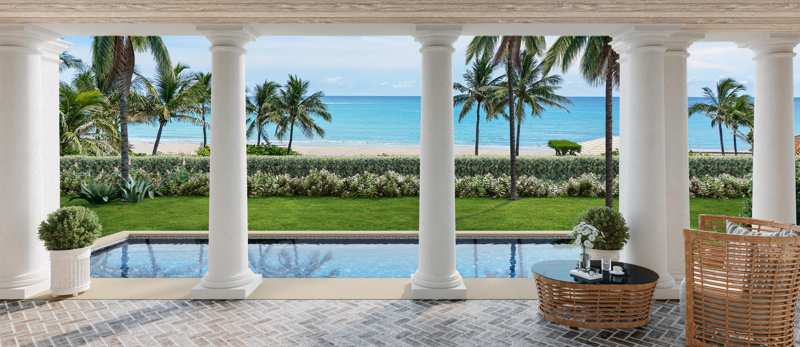 7 bedroom Single Family Residence at 1285 N Ocean Boulevard, Bello Lido Resub, Palm Beach — photo 1