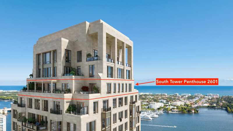 4 bedroom Condominium at 1355 S Flagler Drive #Ph 2601, Jefferson Park, West Palm Beach — photo 1