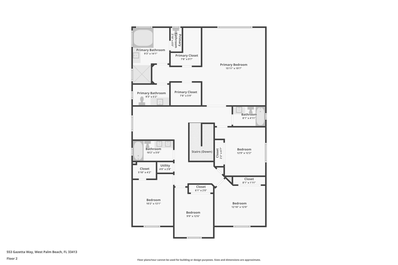 5 bedroom Single Family Residence at 553 Gazetta Way, Terracina Johnson Property, West Palm Beach — photo 3