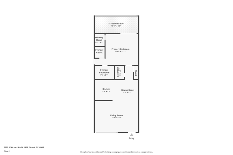 1 bedroom Condominium at 2929 SE Ocean Boulevard #117-7, Cedar Pointe Condo Village 7 - Building 7, Stuart — photo 2