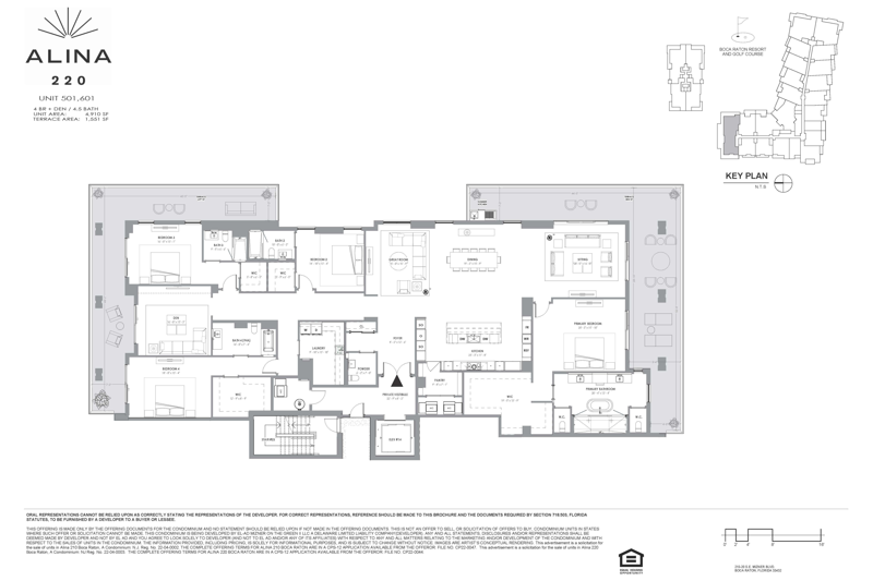 4 bedroom Condominium at 220 SE Mizner Boulevard #501, Alina Boca Raton Condo, Boca Raton — photo 3