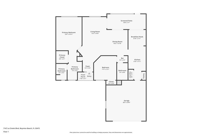2 bedroom Villa at 7147 Le Chalet Boulevard, Aberdeen Hamptons, Boynton Beach — photo 2