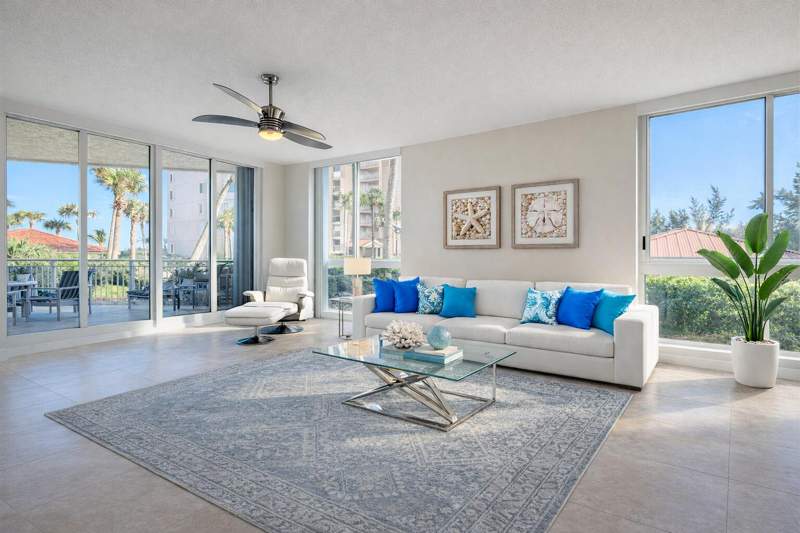 3 bedroom Condominium at 3880 N Hwy A1A #104, Hibiscus By The Sea Condominium, Hutchinson Island — photo 2
