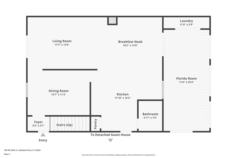 4 bedroom Single Family Residence at 736 NE 34th Court, Central Oakland Park, Oakland Park — photo 2