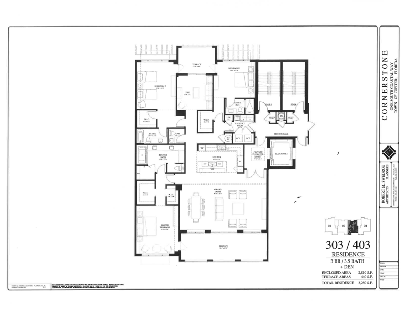 3 bedroom Condominium at 1 S Coastal Way #3030, Cornerstone Jupiter, Jupiter — photo 2