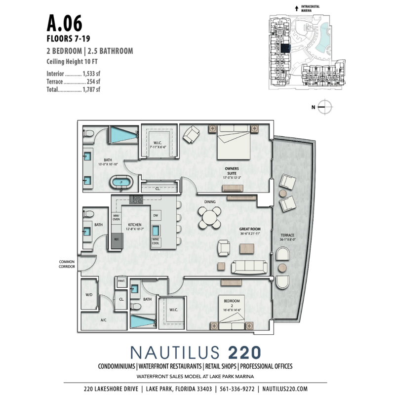 2 bedroom Condominium at 220 Lake Shore Drive #1011, Nautilus 220 Condominium, Lake Park — photo 3