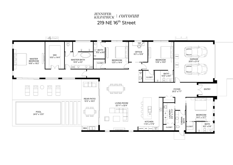 4 bedroom Single Family Residence at 219 NE 16th Street, Plumosa Park Sec A, B And D, Delray Beach — photo 2