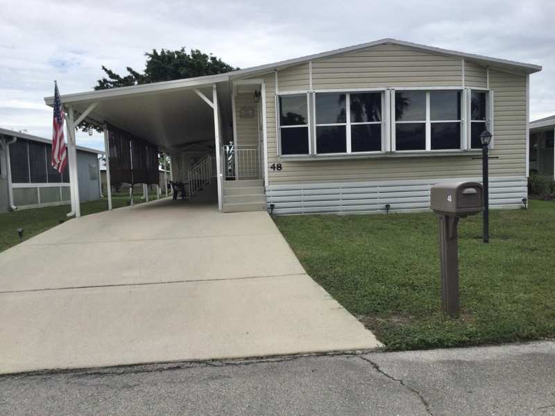 2 bedroom Manufactured Home at 48 Del Prado Street, Spanish Lakes One 55+ Community, Port St. Lucie — photo 1