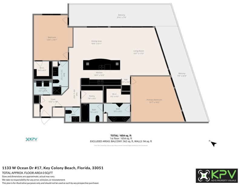 2 bedroom Condominium at 1133 W Ocean Drive #17, Key Colony Point (53.5), Key Colony — photo 3