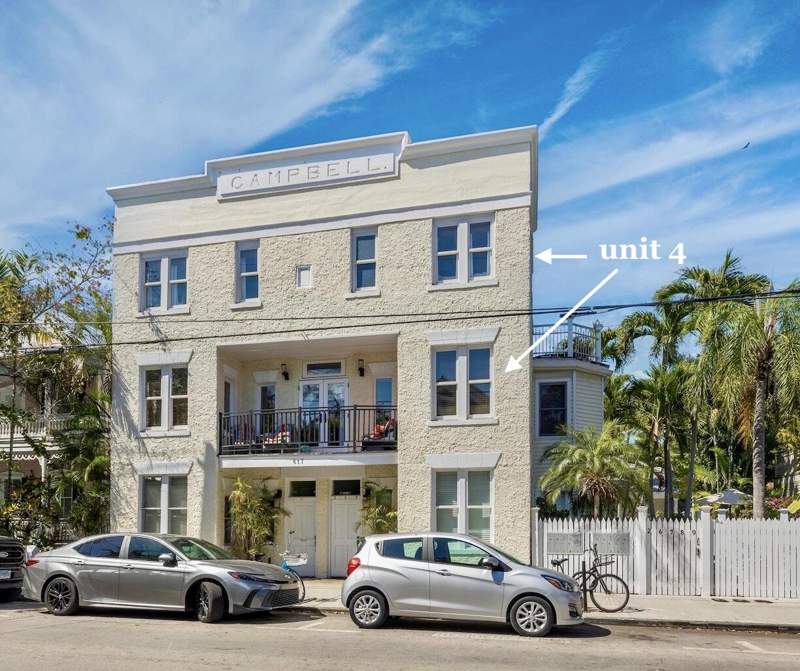 2 bedroom Condominium at 617 Fleming Street #Apt 4, Campbell Courtyard (1.0), Key West — photo 3