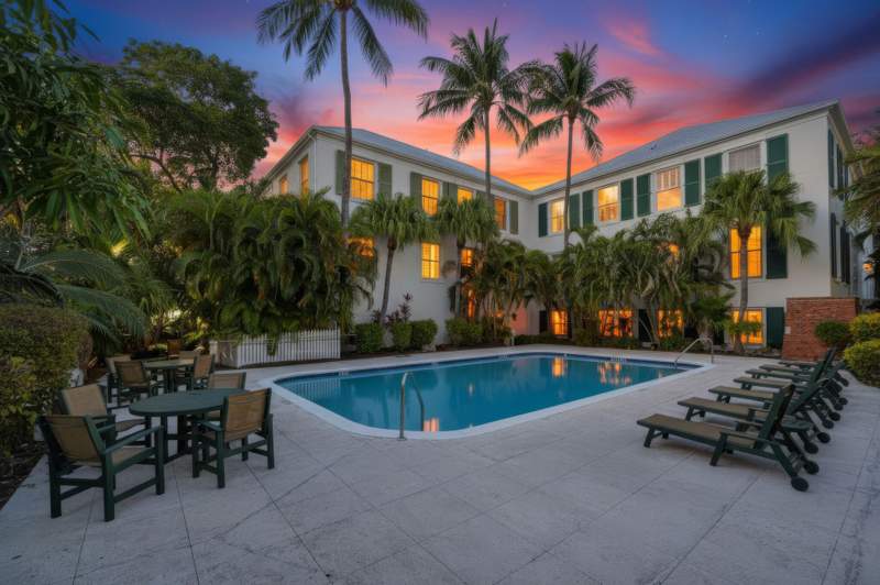 2 bedroom Townhouse at 401 Emma Street #Apt H, Mills Place (1.0), Key West — photo 2