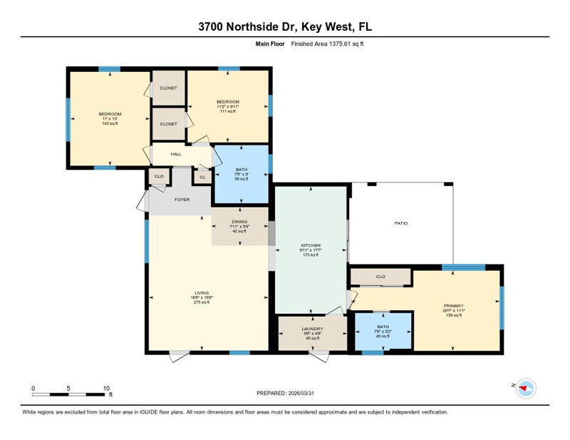 3 bedroom Single Family Residence at 3700 Northside Drive, Pearlman Est (4.0), Key West — photo 2
