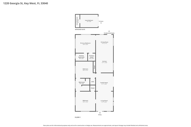 4 bedroom Single Family Residence at 1220 Georgia Street, Moffats Sub (2.0), Key West — photo 3