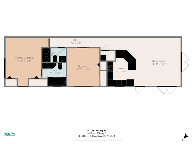 2 bedroom Half Duplex at 271 3rd Street, Key Colony Beach (53.5), Key Colony — photo 2
