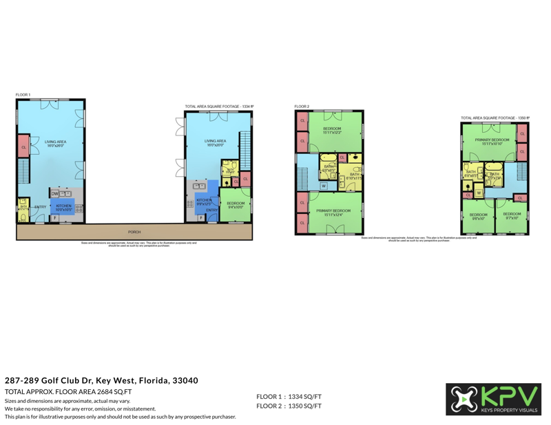 6 bedroom Single Family Residence at 287 & 289 Golf Club Drive, Key West Golf Club Dev (4.0), Key West — photo 2