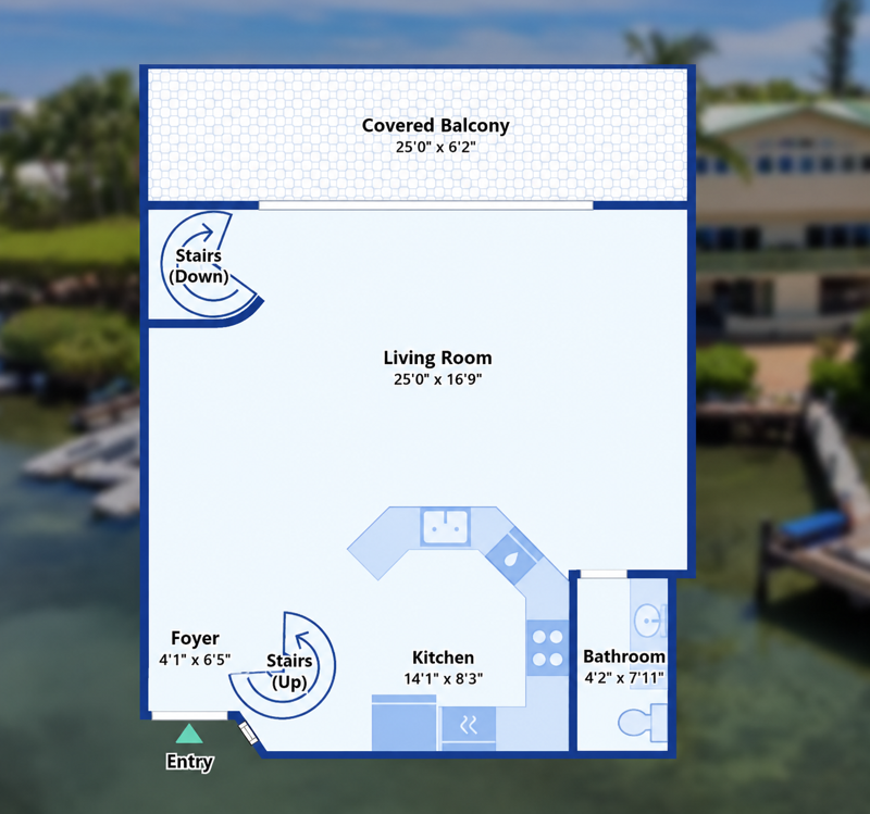 2 bedroom Townhouse at 5 McCoy Circle ## 5, Flaglers Landing (2.0), Key West — photo 2