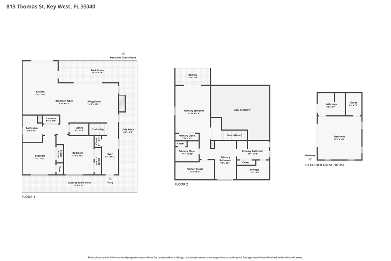 4 bedroom Single Family Residence at 813 Thomas Street, Key West, Key West — photo 2