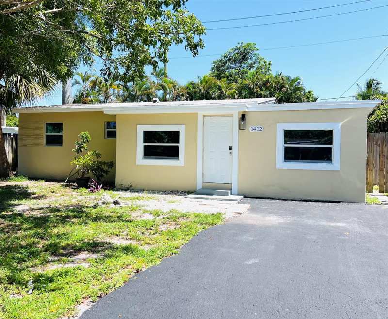 4 bedroom Single Family Residence at 1412 NE 25th Court, Collier Manor 4th Add 38-, Pompano Beach — photo 1