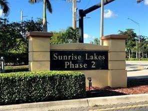 1 bedroom Condominium at 8590 Sunrise Lakes Boulevard #107, Sunrise Lake, Sunrise — photo 1