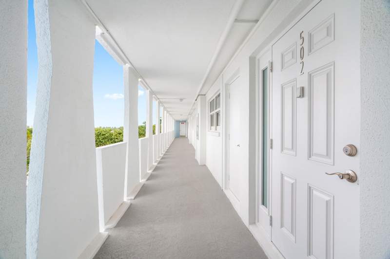 2 bedroom Stock Cooperative at 1850 S Ocean Boulevard #502, Crane Crest Apts Co-op, Pompano Beach — photo 5