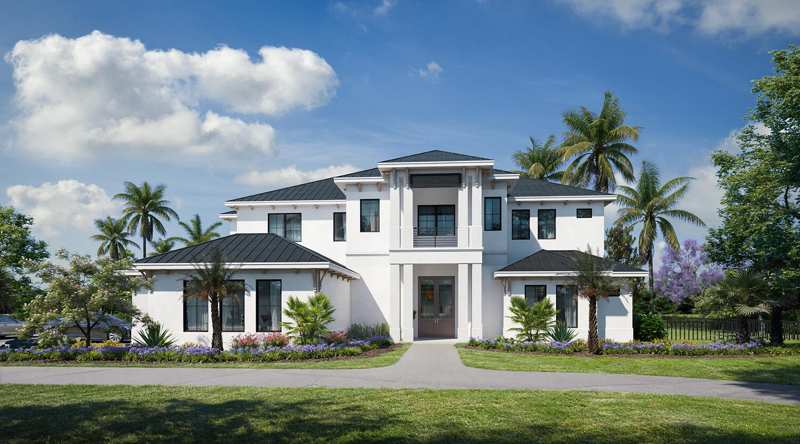 5 bedroom Single Family Residence at 2840 Greenbriar Boulevard, Wellington Aero Club Of The Landings At Wellington, Wellington — photo 1