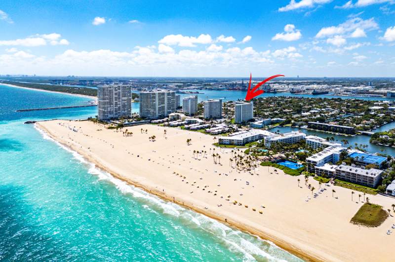 2 bedroom Stock Cooperative at 1900 S Ocean Drive #702, Breakwater Towers Co-Op, Fort Lauderdale — photo 2