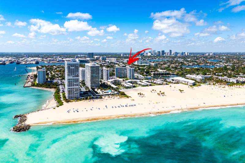2 bedroom Stock Cooperative at 1900 S Ocean Drive #702, Breakwater Towers Co-Op, Fort Lauderdale — photo 4