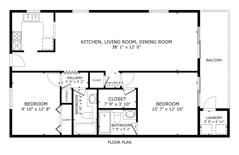 2 bedroom Condominium at 33 Lake Vista Trail #202, Vista St Lucie Buildings 9 Thru 20, Port St. Lucie — photo 2
