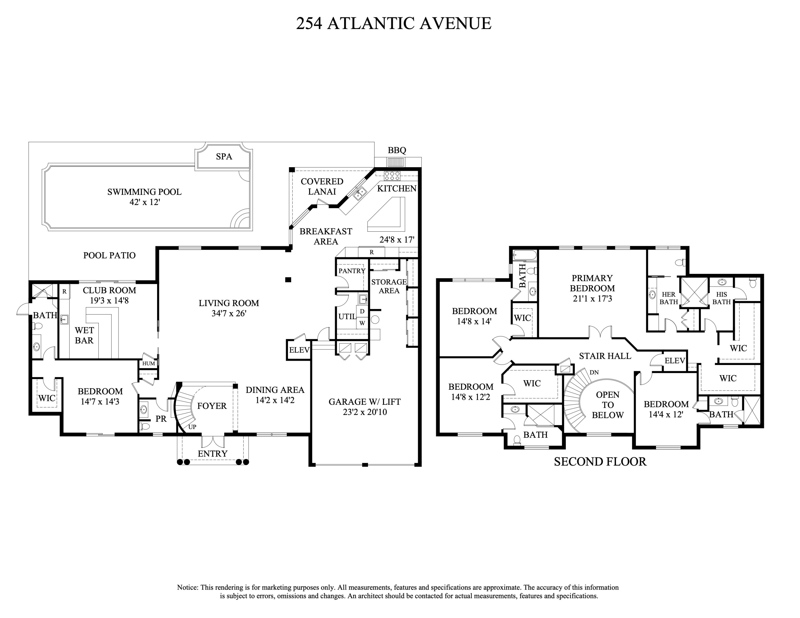 5 bedroom Single Family Residence at 254 Atlantic Avenue, Orange Grove Park Lts 10 To 13 Inc, Palm Beach — photo 2