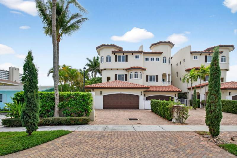 3 bedroom Townhouse at 1942 NE 6th Street #C, Ocean Vue, Deerfield Beach — photo 2