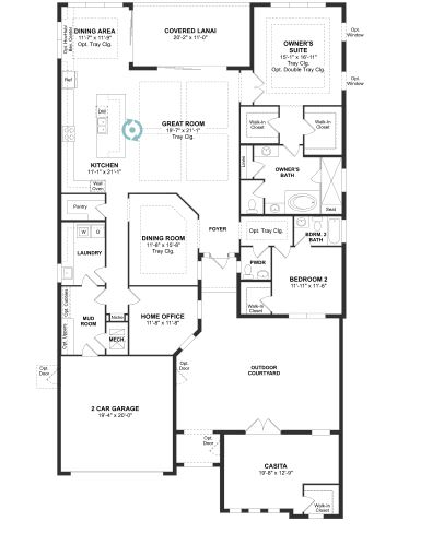 3 bedroom Single Family Residence at 9368 Cantal Circle, Parkland Royale, Parkland — photo 2