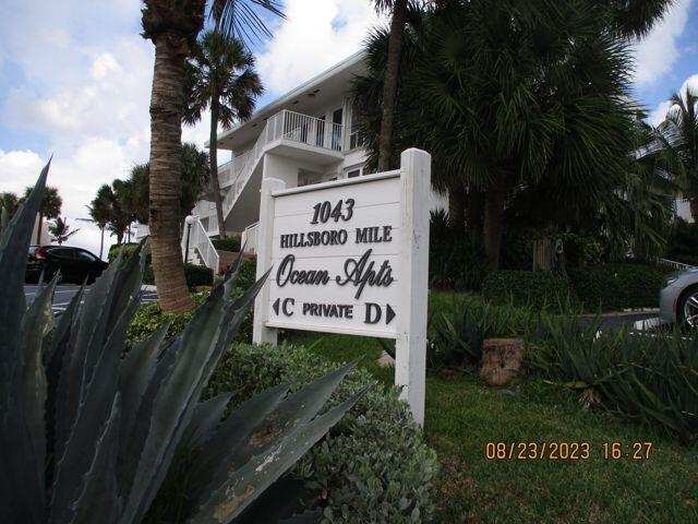 1 bedroom Stock Cooperative at 1043 Hillsboro Mile Hillsboro Mile #19c, Hillsboro Mile Ocean Apts Sec 2, Hillsboro Beach — photo 1