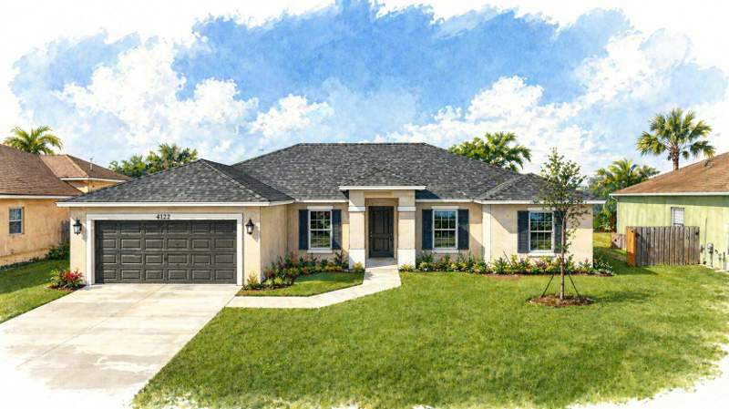 4 bedroom Single Family Residence at 4122 SW Baird Street, Port St Lucie Section 34, Port St. Lucie — photo 3