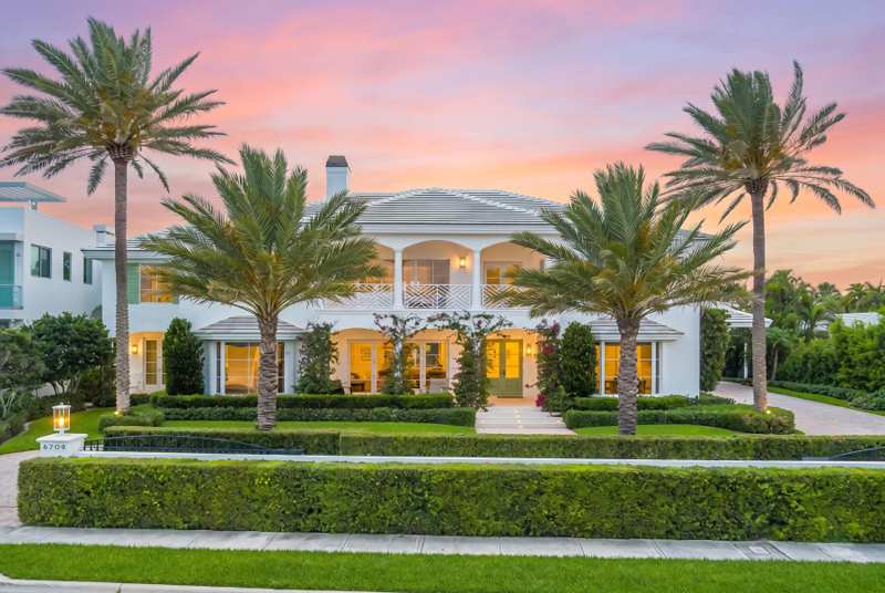 5 bedroom Single Family Residence at 6709 S Flagler Drive, Gladeport, West Palm Beach — photo 1