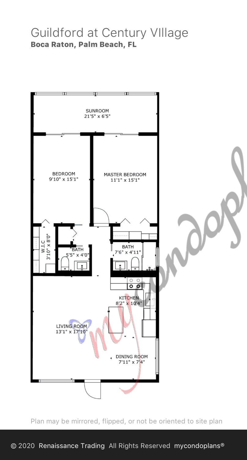 2 bedroom Condominium at 4046 Guildford C, Guildford At Century Village Condo, Boca Raton — photo 4