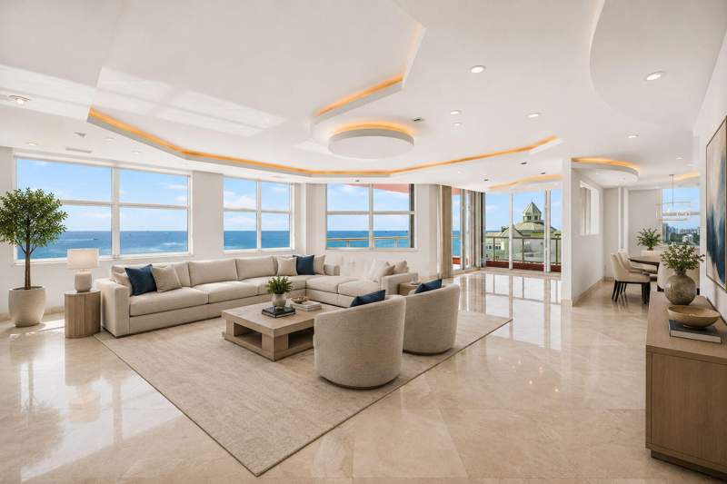 4 bedroom Condominium at 2100 N Ocean Boulevard #16e, Palms Tower One Condo, Fort Lauderdale — photo 5