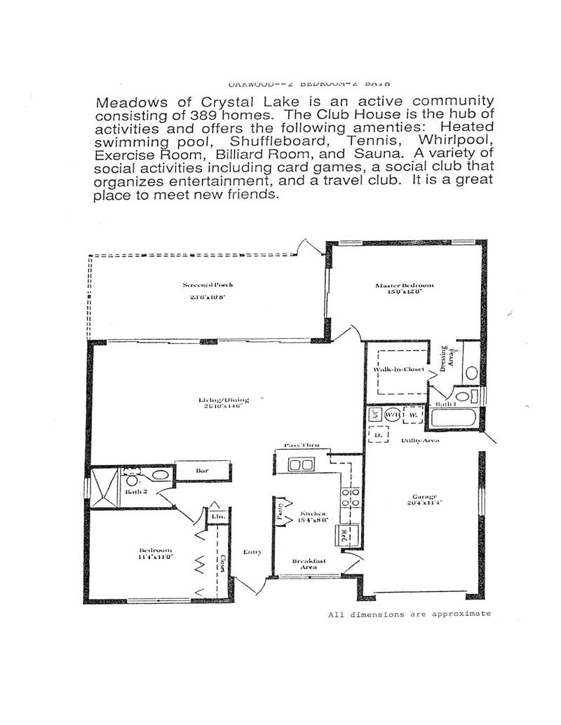 2 bedroom Single Family Residence at 2105 SW 17th Circle, Meadows Of Crystal Lake, Deerfield Beach — photo 2