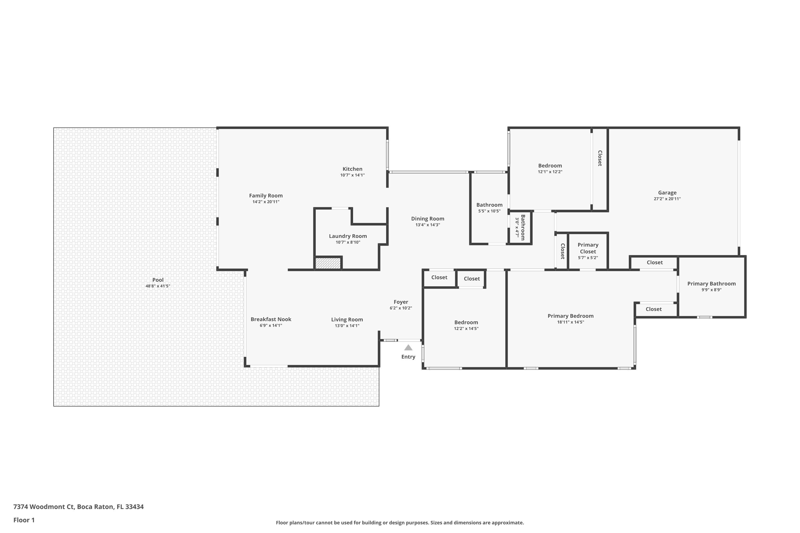 3 bedroom Townhouse at 7374 Woodmont Court, Woodcrest, Boca Raton — photo 2