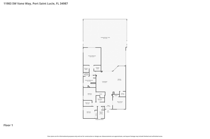 4 bedroom Single Family Residence at 11983 SW Vano Way, Verano South Pod A Plat No. 5, Port St. Lucie — photo 2