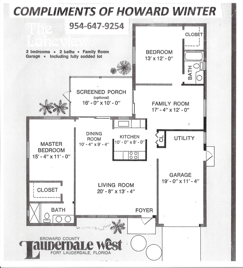 2 bedroom Single Family Residence at 8504 NW 14th Street, Lauderdale West 2 Sec, Plantation — photo 2