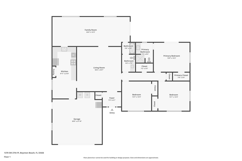 3 bedroom Single Family Residence at 1370 SW 27th Place, Golfview Harbour 2nd Sec, Boynton Beach — photo 2