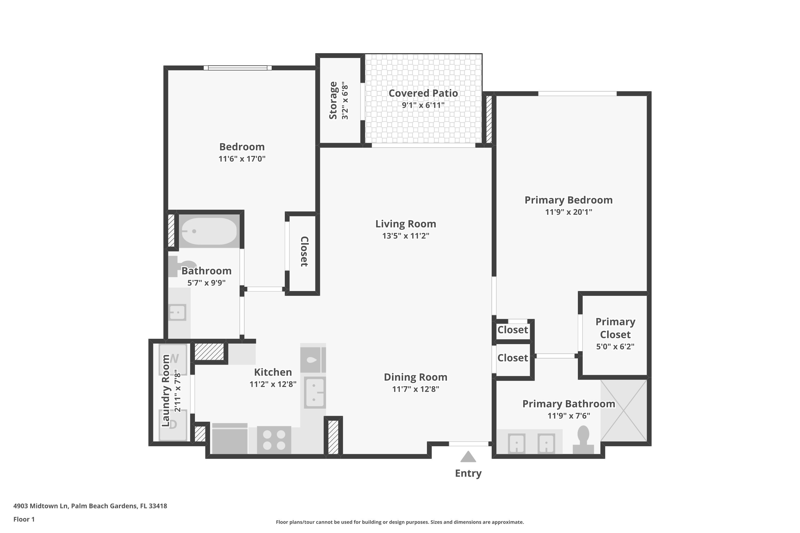 2 bedroom Condominium at 4903 Midtown Lane #3203, Residences At Midtown Condo, Palm Beach Gardens — photo 2