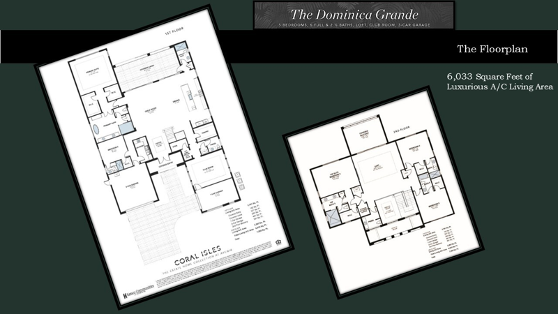 5 bedroom Single Family Residence at 9109 Coral Isles Circle #{Lot 86}, Avenir Site Plan 1 Pod 4, Palm Beach Gardens — photo 2