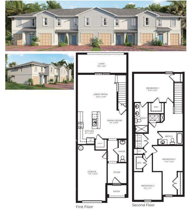 3 bedroom Townhouse at 12785 SW Forli Way, Verano South Pud 1 - Pod G - Plat No. 2, Port St. Lucie — photo 2