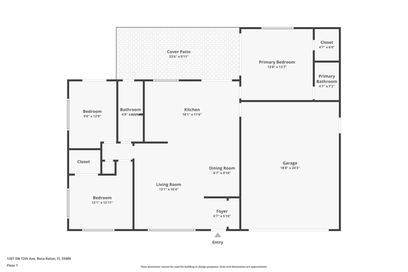 3 bedroom Single Family Residence at 1207 SW 12th Avenue, Boca Raton Square, Boca Raton — photo 2